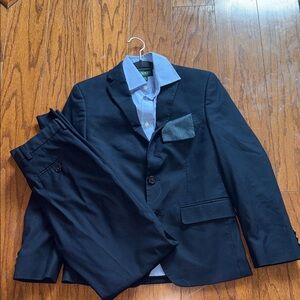 BOYS POLO SIZE 10 blue suit with pants